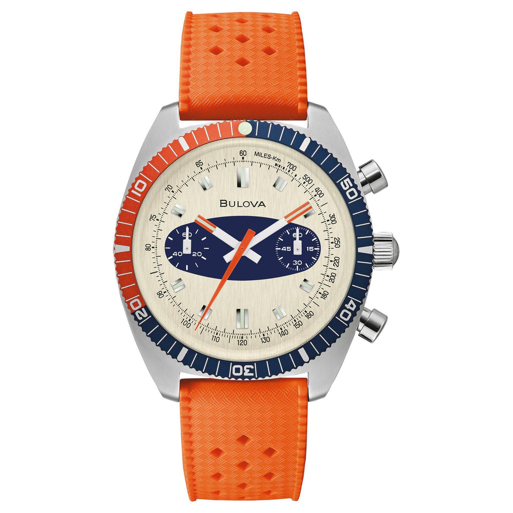 Bulova archive outlets series chronograph watch