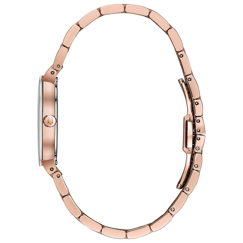 Bulova Futuro Diamond Rose Gold-tone 97P132 Watch Bulova Watch | Bulova Futuro - 97P132 Women main image 2