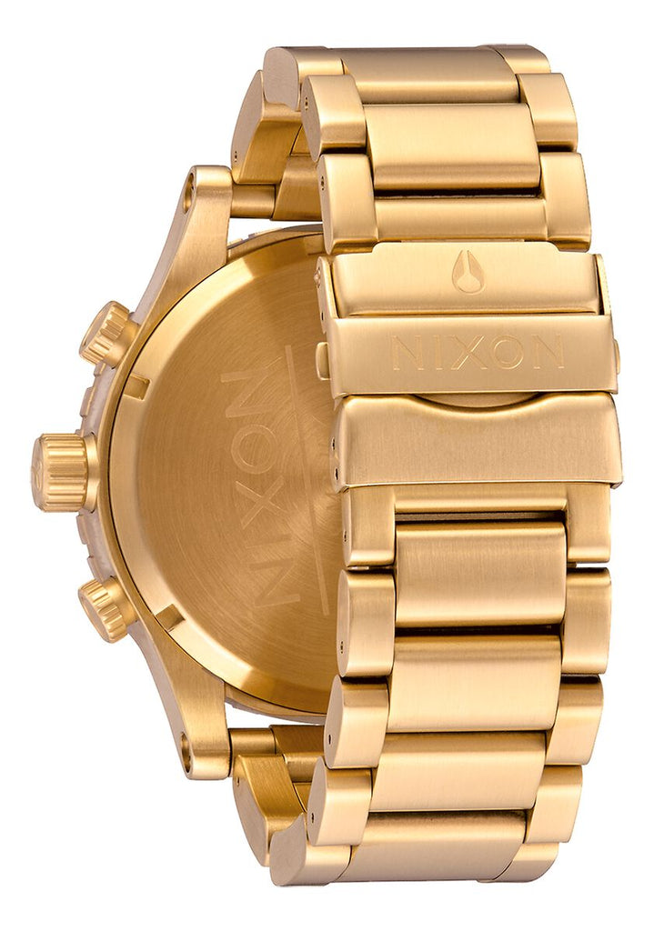 Nixon 51mm 51-30 Chrono Watch All Gold A083-502 – Beach Cities Watch Company