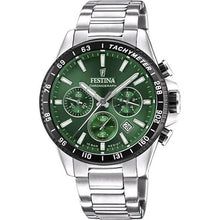 Festina Timeless Chronograph Green Dial Men's Watch F20560-4
