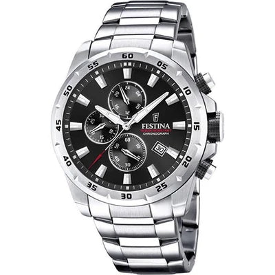 Festina Chrono Sport Stainless Steel 46MM Men's Quartz Watch F20463-4