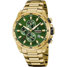 Festina Chrono Sport Stainless Steel Gold Men's Watch F20541-3