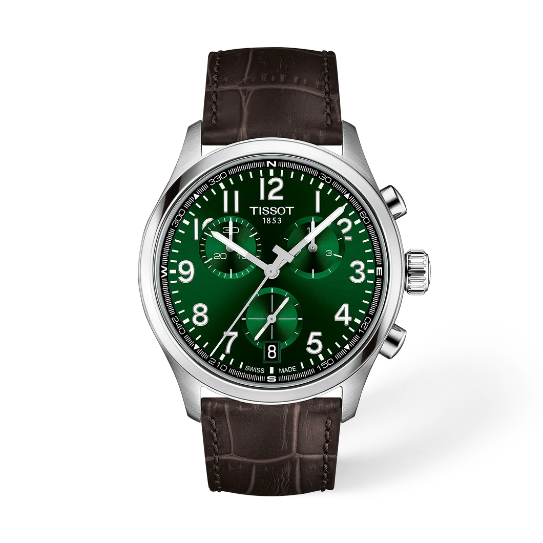 Tissot Chrono L 42MM Green Dial Quartz Watch T1164171609200