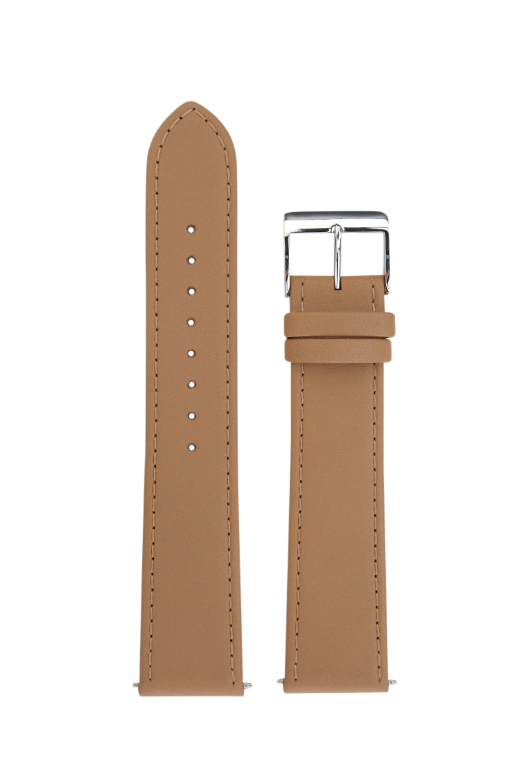 Junghans Max Bill Beige Leather Replacement Strap 20mm