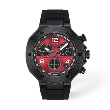 Tissot T-Race MotoGP 2026 45mm Red Dial Black Silicone Strap Watch T1414173742200