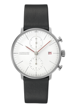 JUNGHANS MAX BILL CHRONOSCOPE BAUHAUS WHITE DIAL 27/4303.02