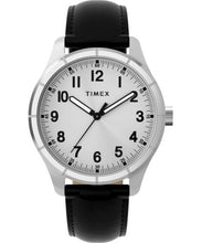 Timex Main Street Leather Bank Watch TW2Y16000
