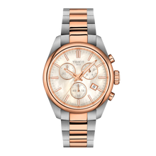 Tissot PR 100 Stainless Steel Rose Gold 36mm White MOP Watch T1502172211100