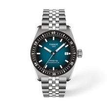 Tissot PR516 38mm Blue Gradient Dial Stainless Steel WatchT1494071104100