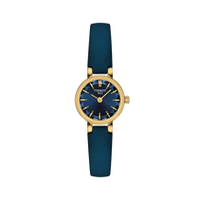 Tissot Lovely Round Blue Dial Ladies Gold 19.5mm Watch T1400093604100