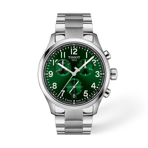 Tissot Chrono L 42MM Green Dial Quartz Watch T1164171109200