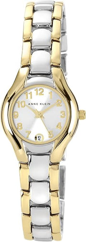 Anne Klein Two-Toned Gold & Silver Ladies 24MM Quartz Watch 10-6777SVTT