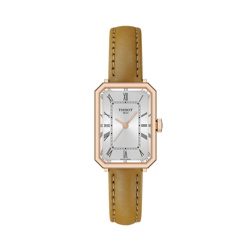 Tissot SRV Rectangular Rose Gold 30mm Quartz Watch T1601103603300