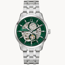 BULOVA SUTTON AUTOMATIC WATCH GREEN DIAL 96A329