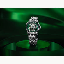 BULOVA SUTTON AUTOMATIC WATCH GREEN DIAL 96A329