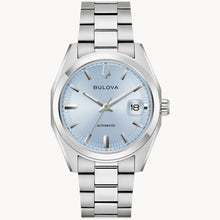 BULOVA SURVEYOR ICE BLUE AUTOMATIC 39MM WATCH 96B469