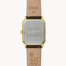 BULOVA WE ARE ALL HERE SLIM LEATHER WATCH 97B235