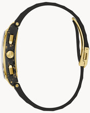 Bulova Curv Black and Gold Forged Carbon Chronograph Watch 98A328