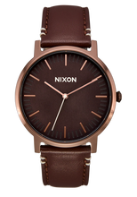 Nixon Porter Leather 40MM Quartz Watch A1058-5240