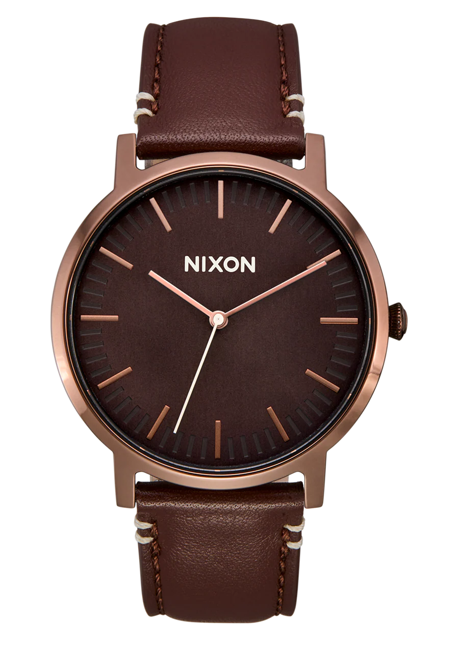 Nixon Porter Leather 40MM Quartz Watch A1058-5240