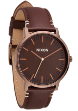Nixon Porter Leather 40MM Quartz Watch A1058-5240