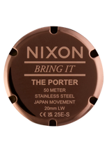 Nixon Porter Leather 40MM Quartz Watch A1058-5240