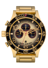 Nixon 51-30 Chrono 4th Dim Gold Stainless Steel Quartz Watch A1389-5358