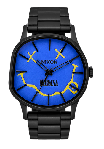 Nixon Nirvana Sentry Wobble Blue Dial Watch A1417-5367