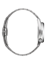 Nixon Eddy Sliver Tone Quartz Black Dial Watch A1459-2871