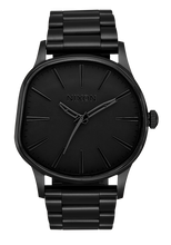 Nixon Sentry Wobble 42MM Black Quartz Watch A1461-1147