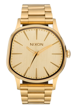 Nixon Sentry Wobble Gold Tone 42MM Quartz Watch A1461-502