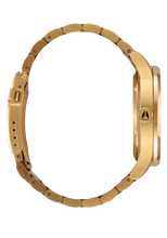 Nixon Sentry Wobble Gold Tone 42MM Quartz Watch A1461-502