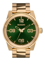 Nixon Corporal Stainless Steel Green Sunray Quartz Watch A346-2691