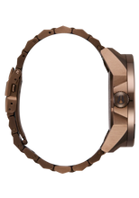 Nixon Corporal Stainless Steel Chocolate/Dark Roast Watch A346-5253