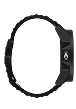 Nixon Corporal Stainless Steel Super Black Quartz Watch A346-5305