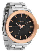 Nixon Corporal Stainless Steel Black Dial Watch A346-5383