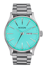 SENTRY Turquoise Dial Stainless Steel Day Date Watch A356-2084
