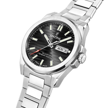 Festina Stainless Steel Analog Black Dial Men's Quartz Watch F20073-5