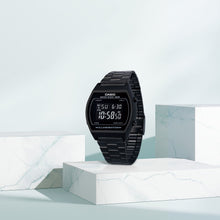 Casio Vintage All Black Digital Illuminator B640WB-1BVT