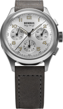 BENRUS SKY CHIEF CIRRUS WHITE 36MM SKY-SS-W-036-01