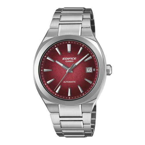 Casio Edifice Automatic Stainless Steel Red Dial Watch EFK200D-4A