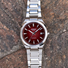 Casio Edifice Automatic Stainless Steel Red Dial Watch EFK200D-4A