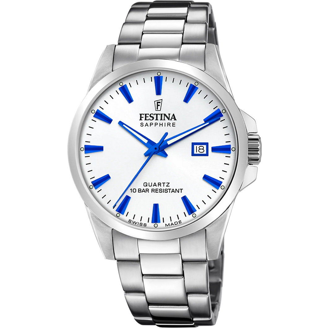 Festina Swiss Made Stainless Steel Watch F20024-5