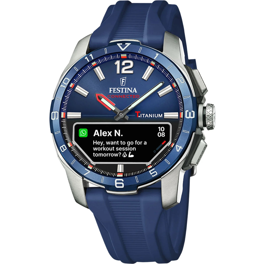 Festina Connectced D Rubber Digital Men's Watch F23000-1