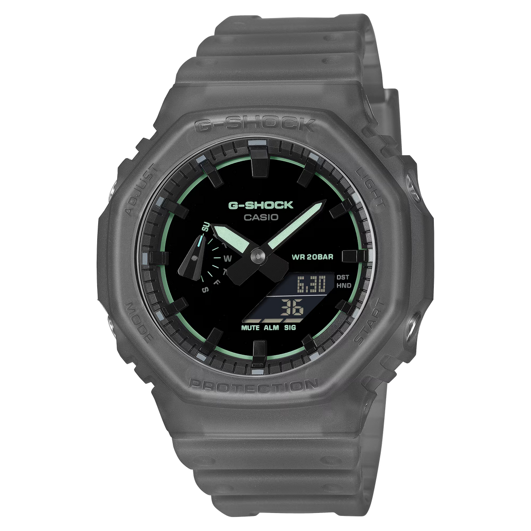 Casio G-Shock 2100 Series Analog and Digital Grey Watch GA2100K-1A
