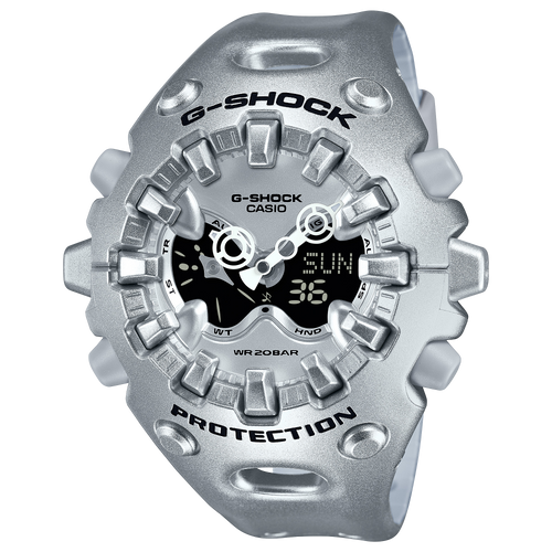 G-SHOCK Silver Metallic Resin Oversized Watch GAV01A-8A