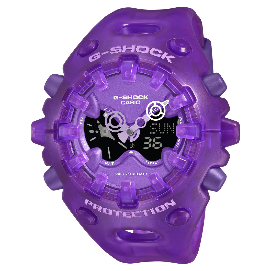Casio G-Shock Analog and Digital Purple Watch GAV01SKE-6A