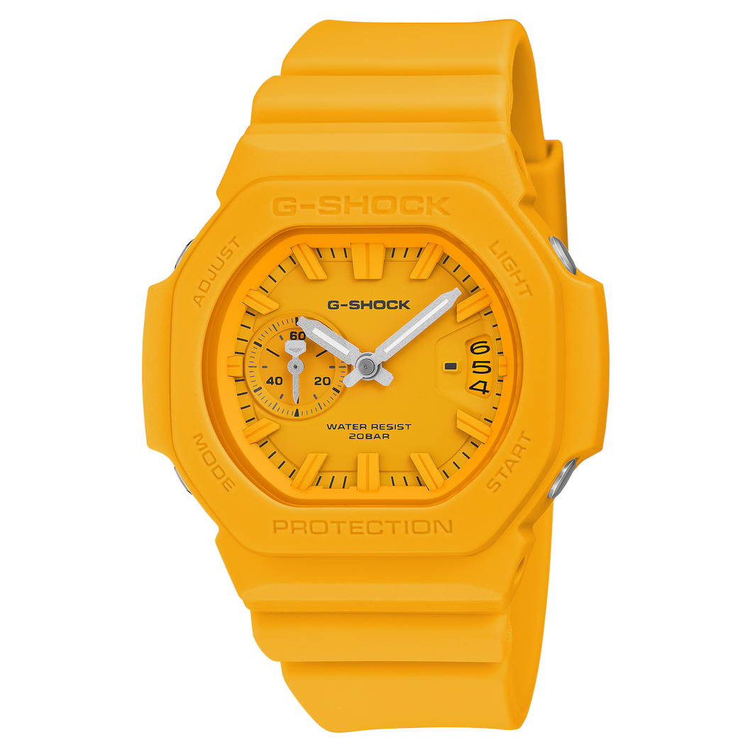 Casio G-Shock 2500 Series Quartz Analog Men's Yellow Watch GAC2500-9A