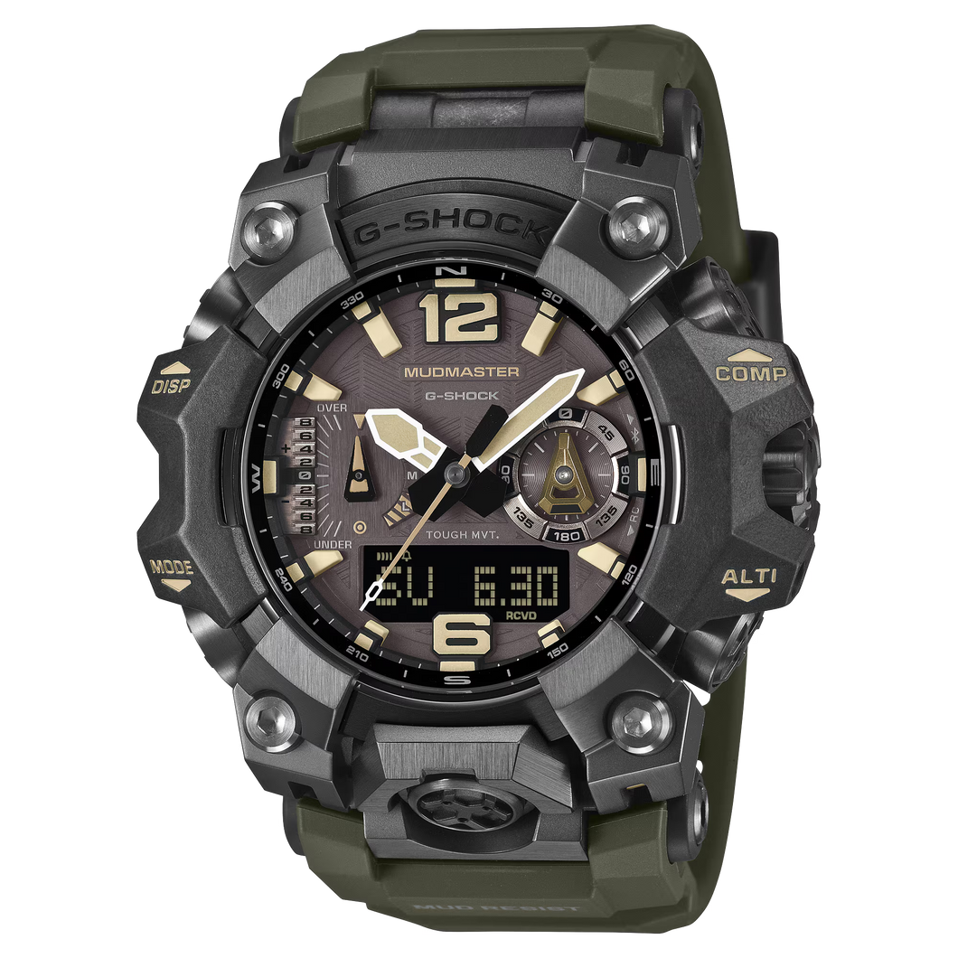 Casio G-Shock MUDMASTER Bluetooth Connect Solar Men's Green Watch GWGB1000-1A3
