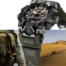 Casio G-Shock MUDMASTER Bluetooth Connect Solar Men's Green Watch GWGB1000-1A3